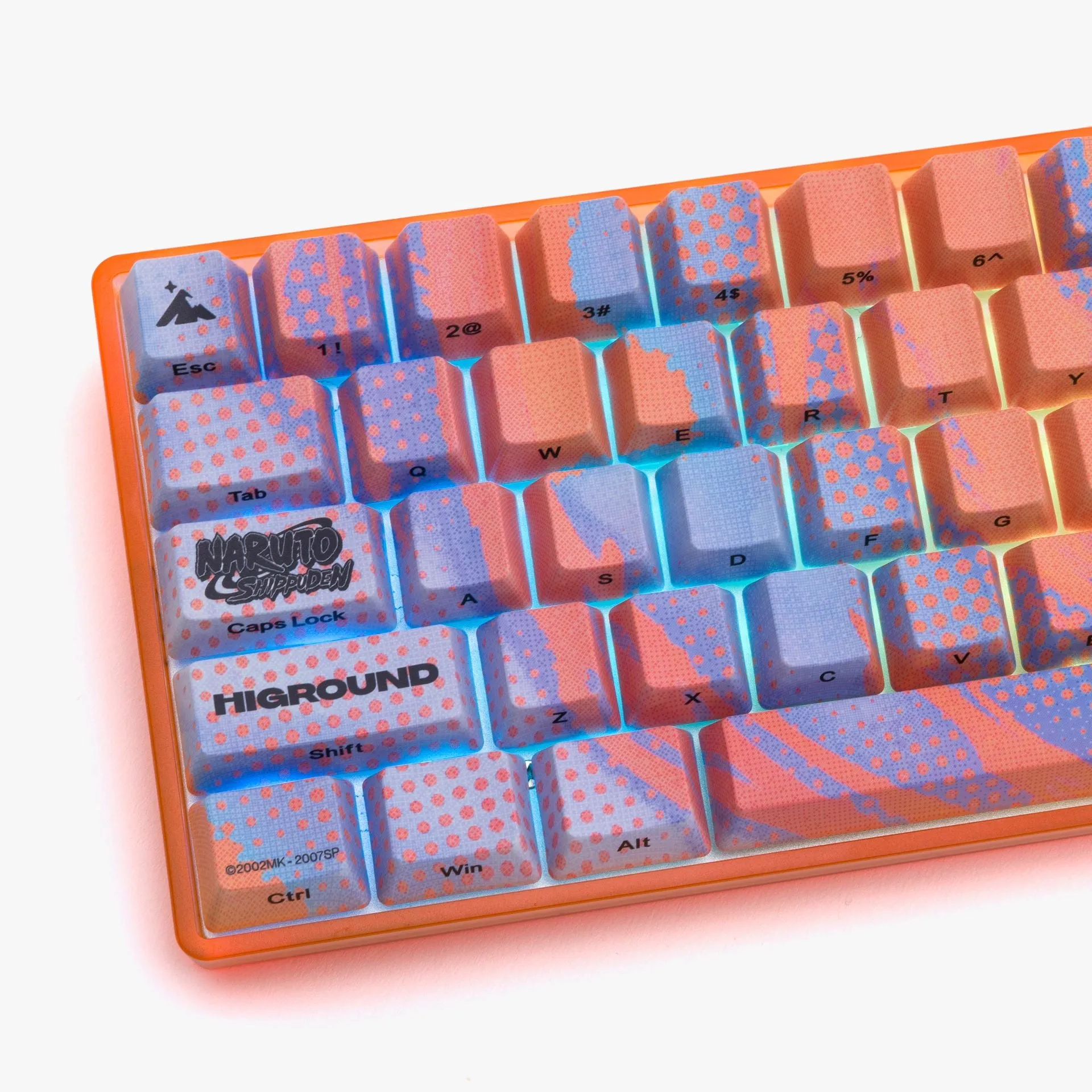 Naruto x HG 68 Keycaps Set - Naruto