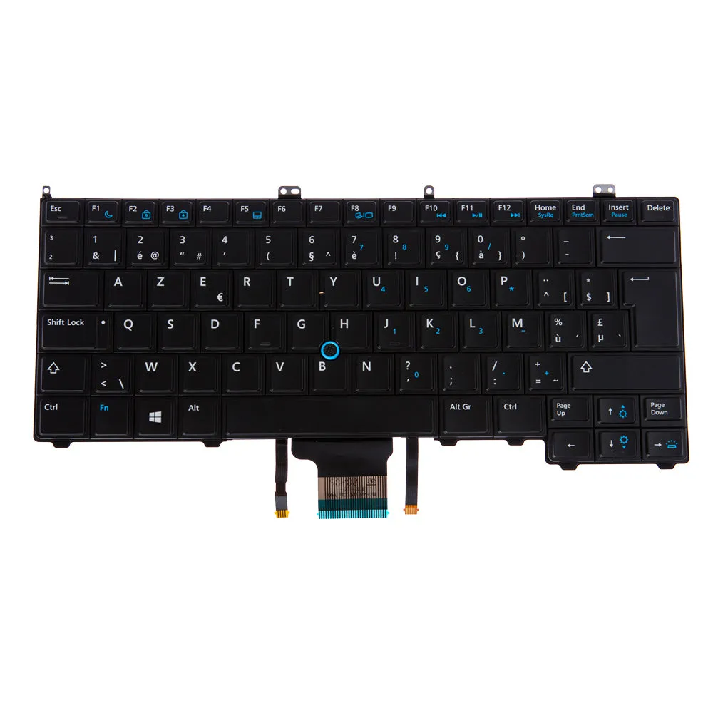 N/B Kbd Lat 5400 / 5401 Belgian 82 Keys Backlit Dp