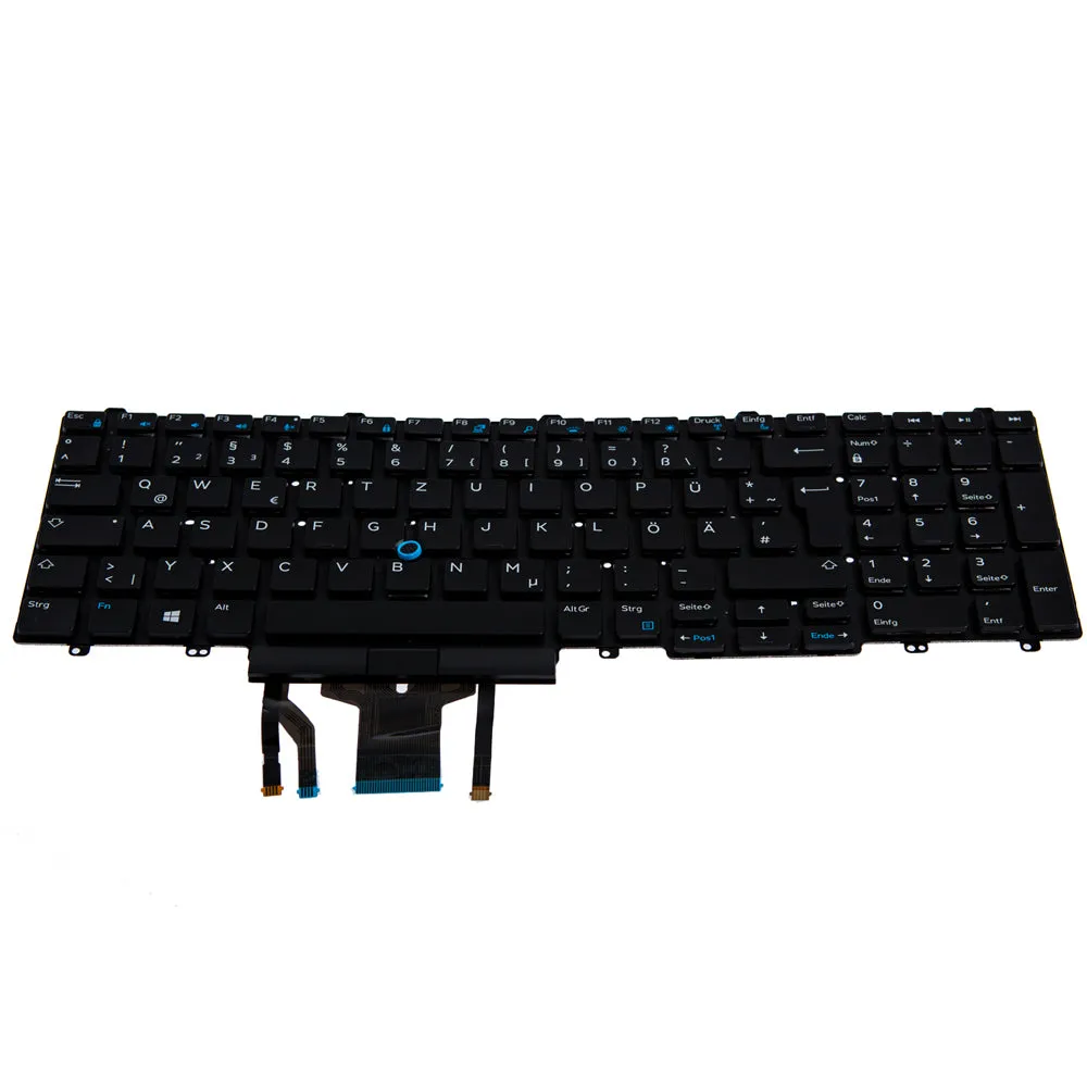 N/B Kbd Lat 5500 / Pws 3541 German 103 Keys Backlit Dp