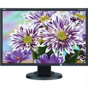 Nec Display Solutions Multisync E223w-bk 22in, 16:10, 1680x1050 Lcd Desktop Monitor With Led Backl