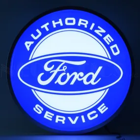 Neonetics Ford Authorized Service 15 Inch Backlit Led Lighted Sign