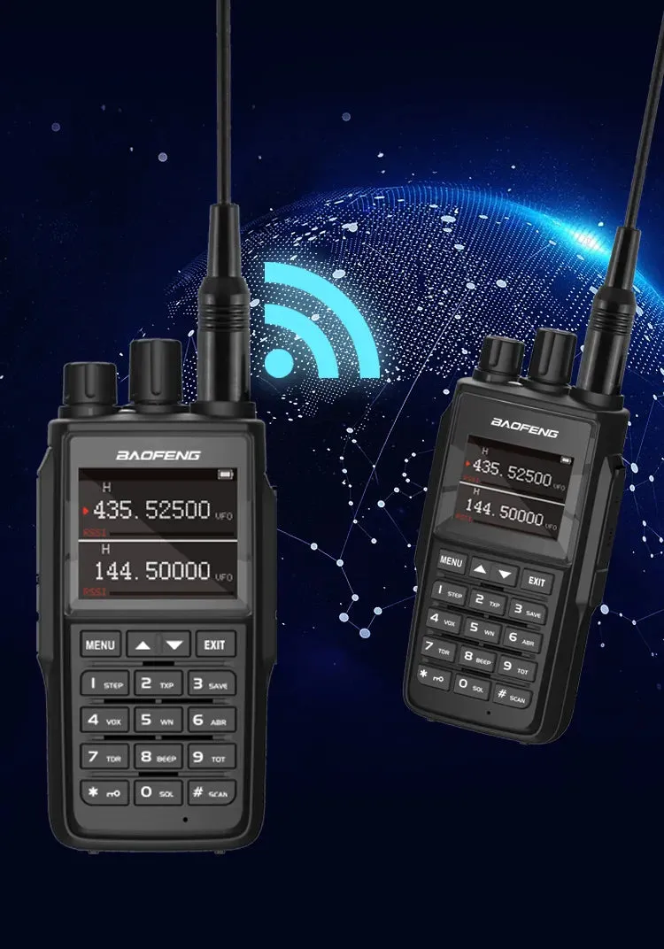 New Baofeng UV-G26 PRO Walkie Talkie 10W Dual Band High Power Long Range Portable 999 Channel Ham FM Radio UHF VHF Two Way Radio