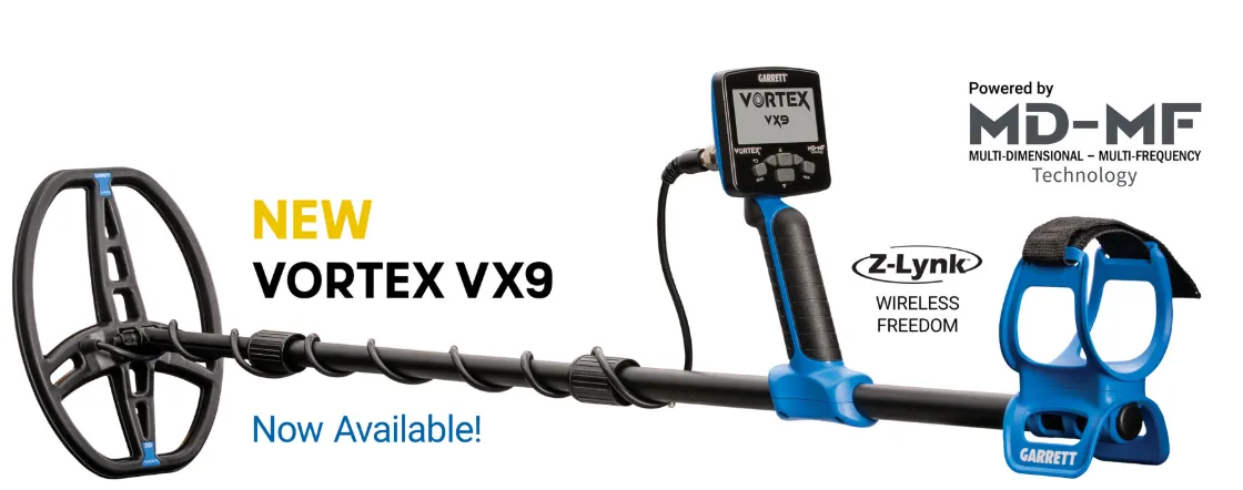 NEW Garrett Vortex VX9: Now in Stock!!!