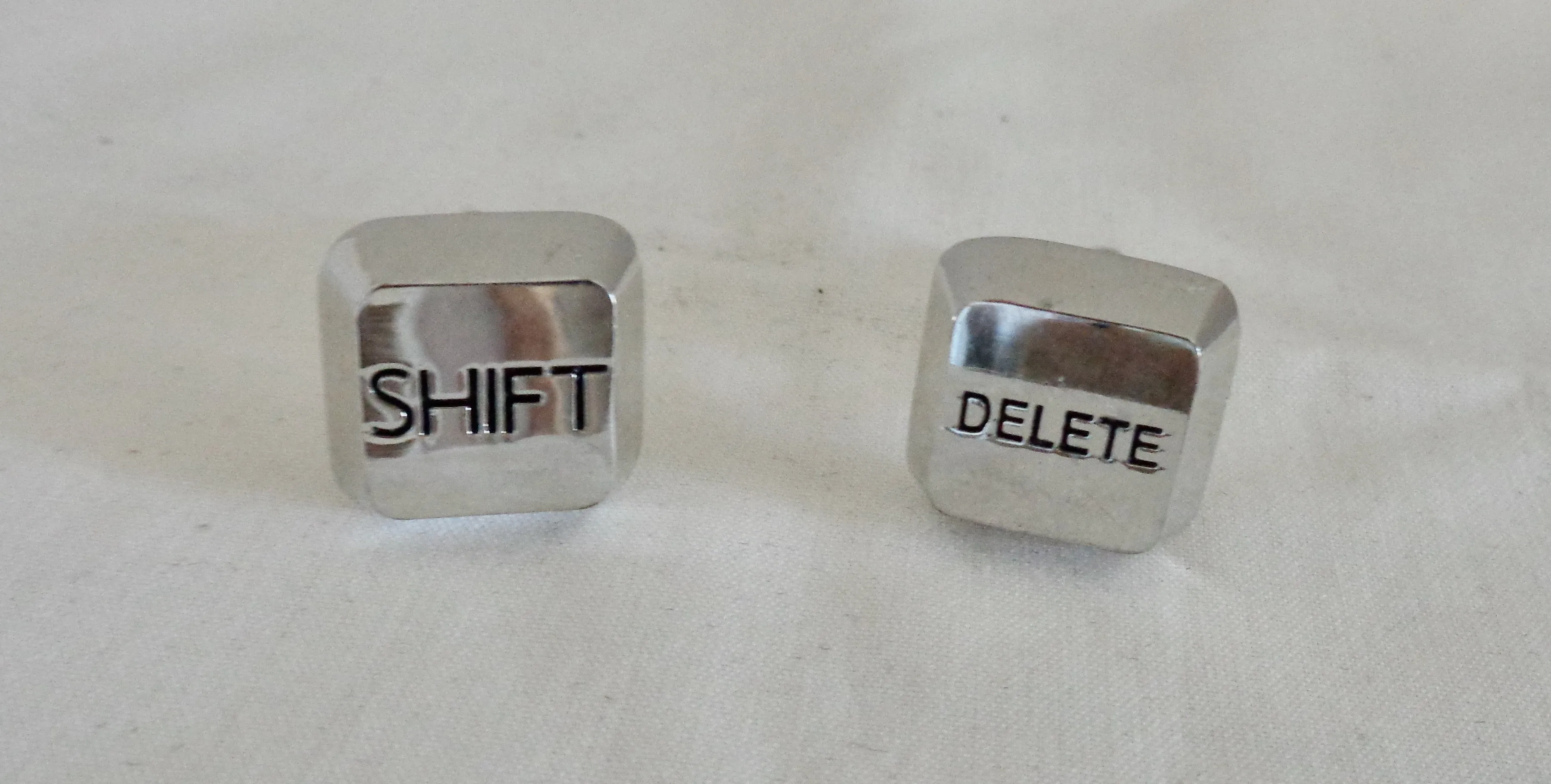 Novelty Computer Keyboard Cuff links