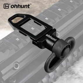 ohhunt®  Ambush Sling Loop with QD Swivel Mount Low Profile for Picatinny Rail - 2 PCs