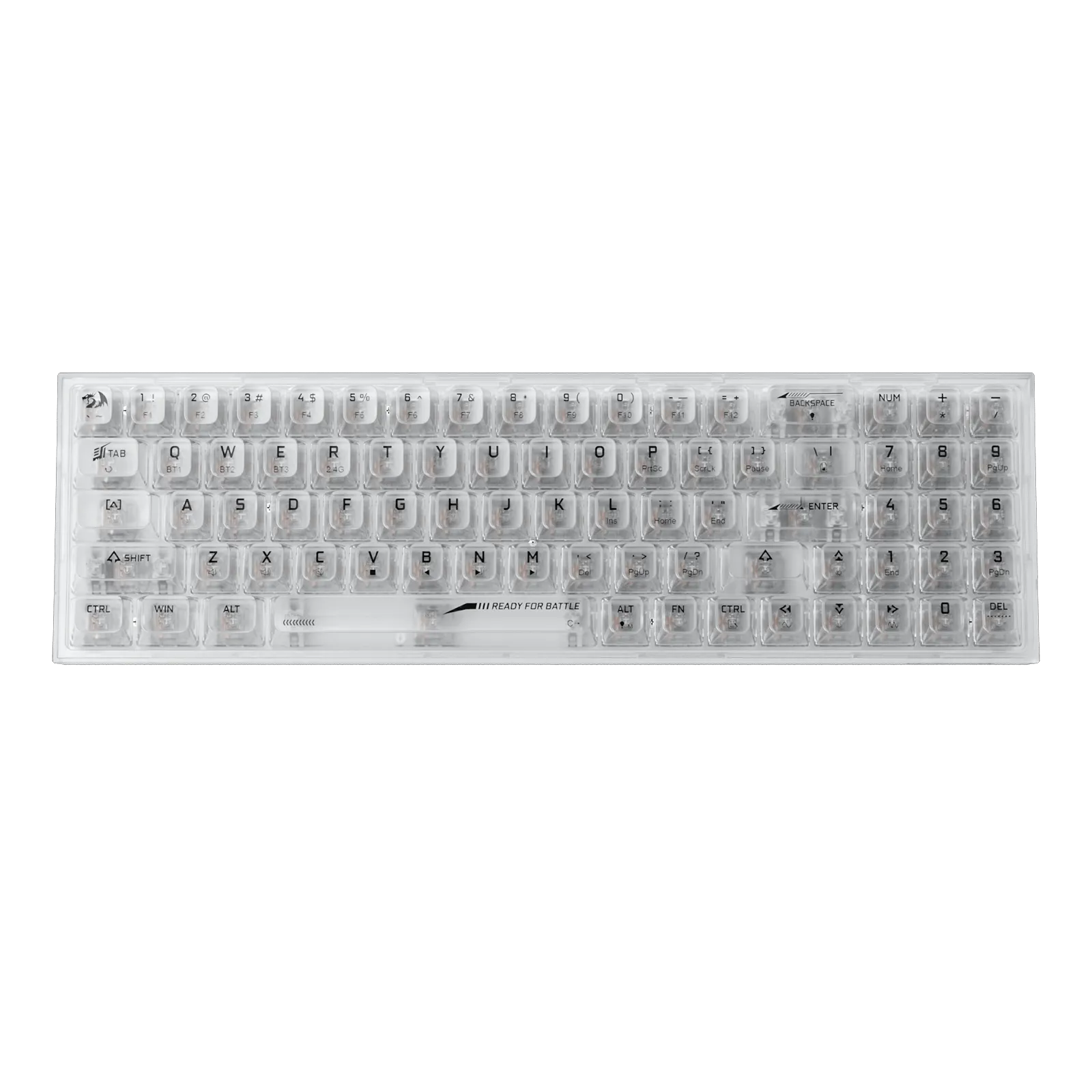 (Open-box) POLLUX K628 PRO SE 75% Full-Transparent Keyboard