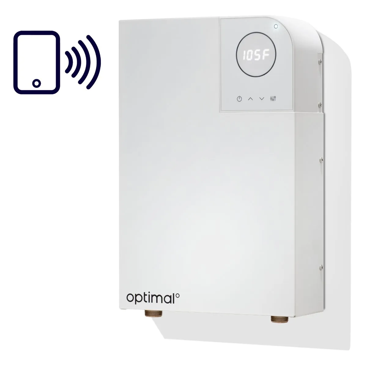 Opti18  | Optimal Smart Electric Tankless Water Heater | Wi-Fi Enabled | 220-Volt/240-Volt 18 Kw 3.7 GPM