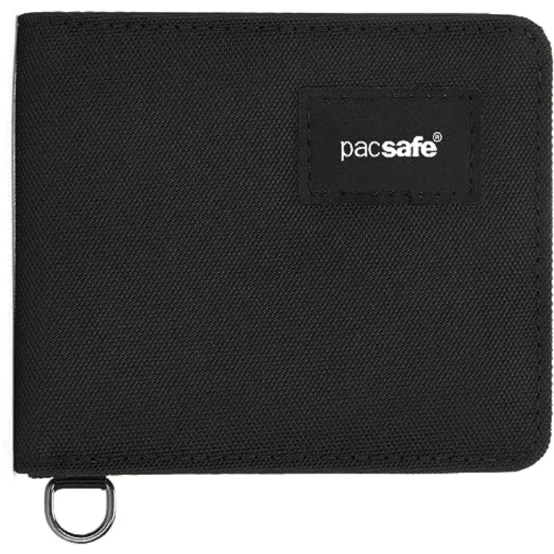 Pacsafe Rfidsafe Bifold Wallet - Black