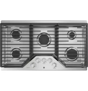 PGP7036SLSS GE Profile™ 36" Built-In Gas Cooktop with Five Burners