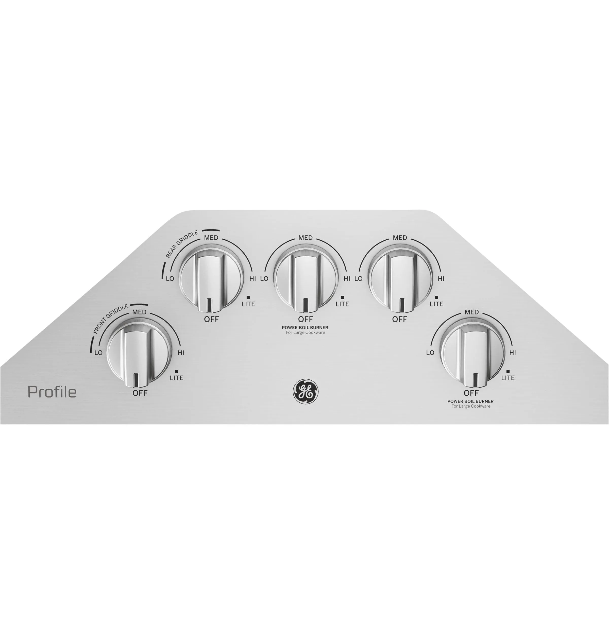 PGP7036SLSS GE Profile™ 36" Built-In Gas Cooktop with Five Burners