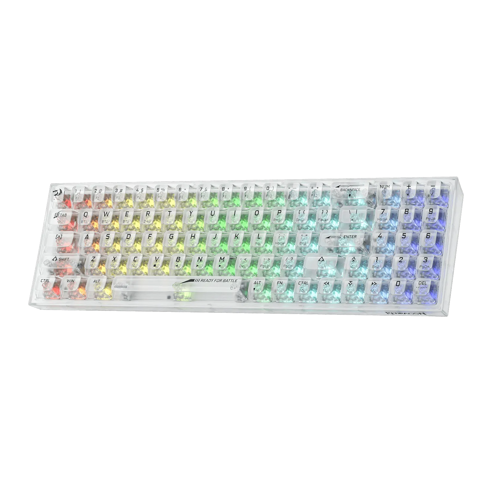 POLLUX K628 PRO SE 75% Full-Transparent Keyboard