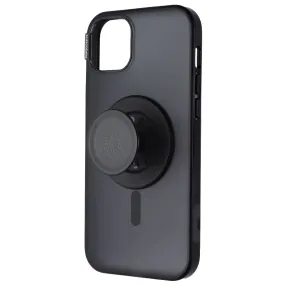 PopSockets PopCase for MagSafe for Apple iPhone 15 Plus - Black