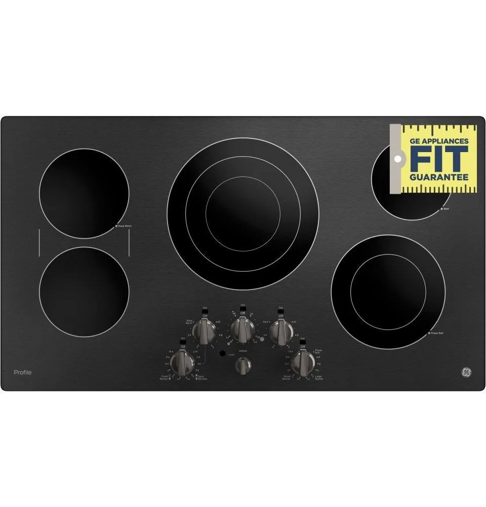 PP7036BMTS GE Profile™ 36" Built-In Knob Control Cooktop