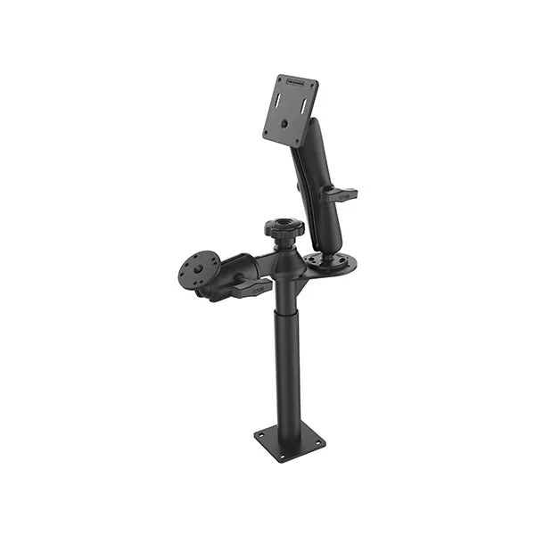 RAM® Tele-Pole® with 8" & 9" Poles and Double Ball 75x75mm VESA Mount (RAM-VP-SW2F-89-2461)