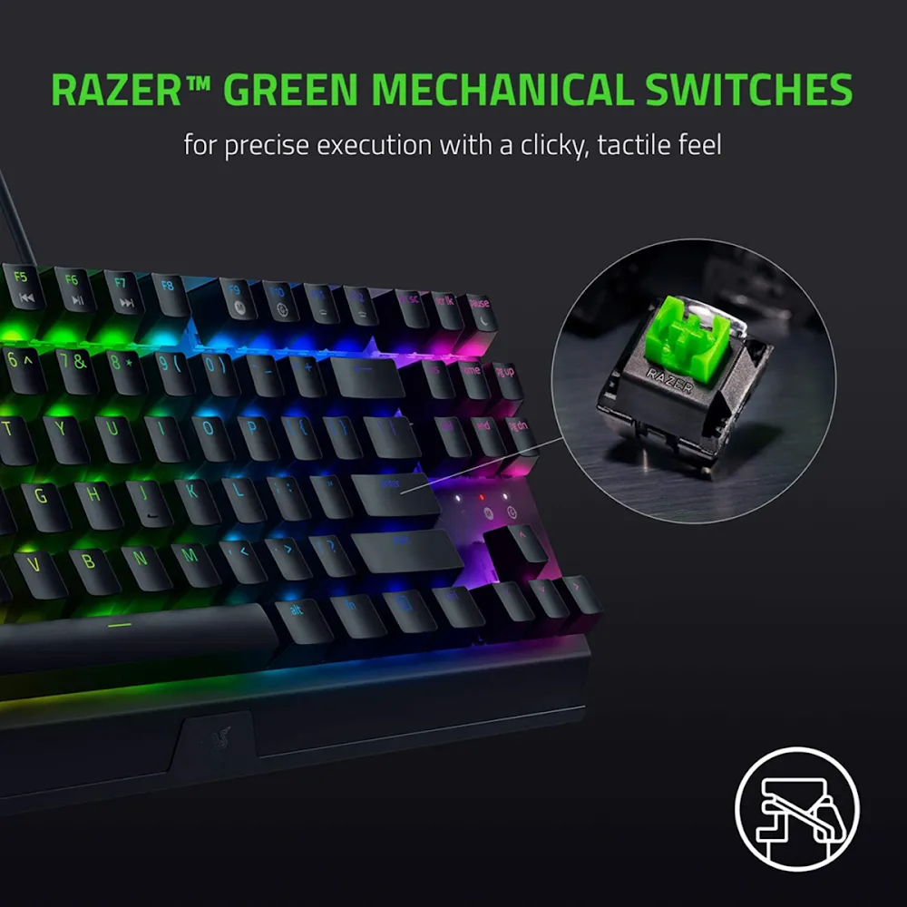 Razer Blackwidow V3 Tenkeyless (Green Switch) - Pokemon Edition