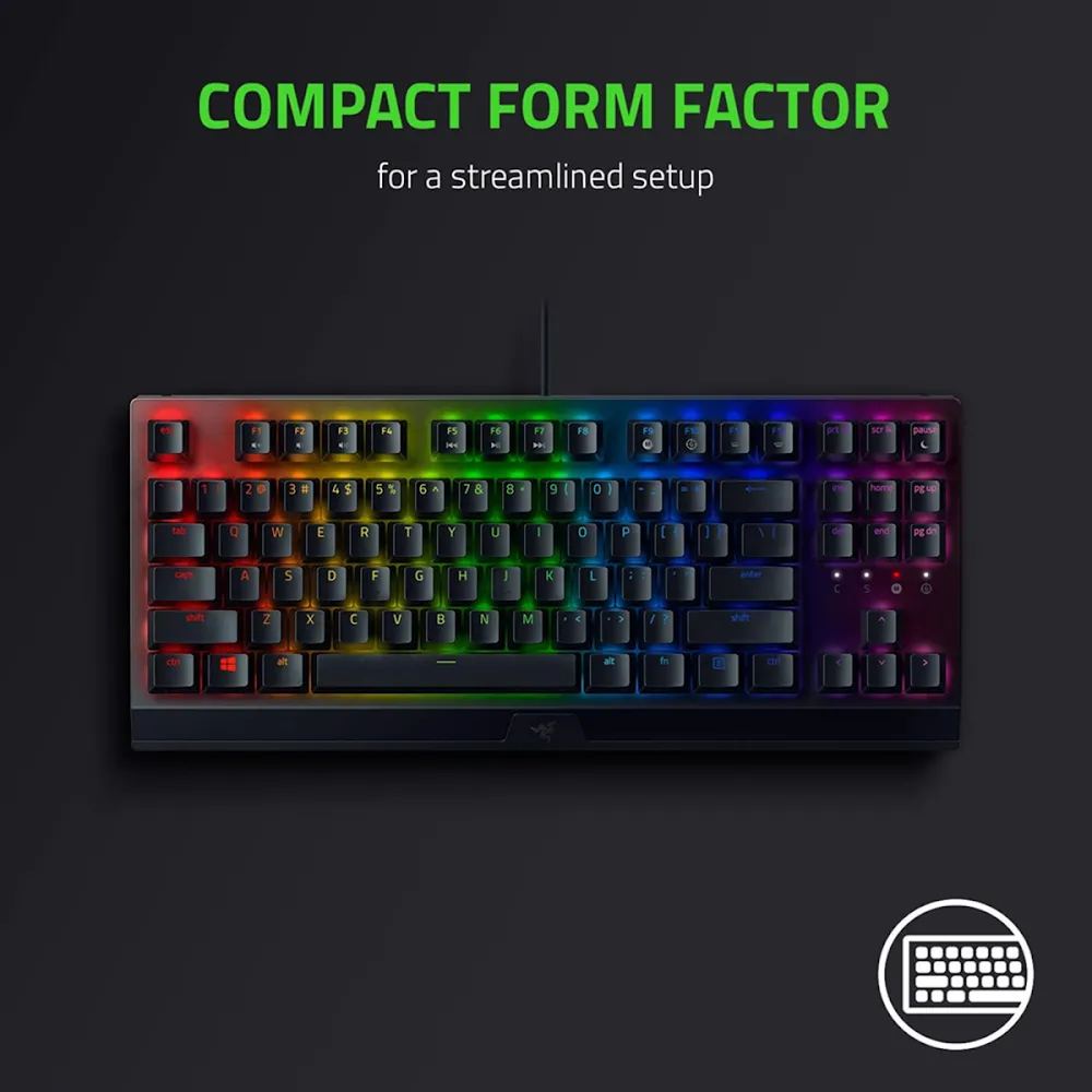 Razer Blackwidow V3 Tenkeyless (Green Switch) - Pokemon Edition