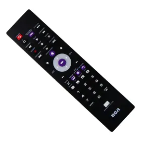 RCA Universal Remote (RCR003RWDE) with Backlit Buttons for 3 Devices - Black