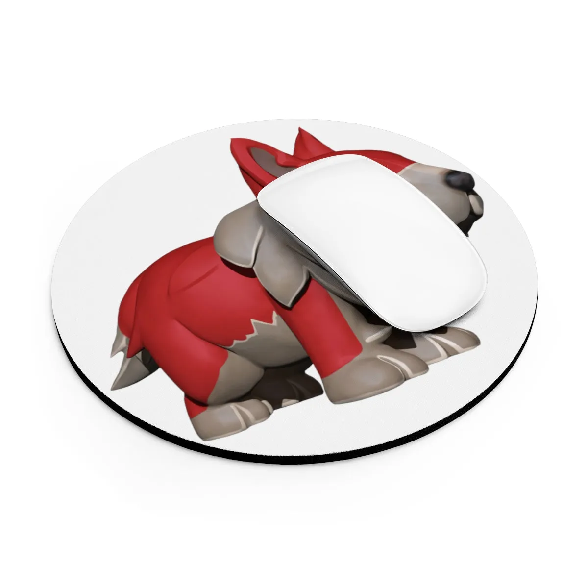 Red Dog Mouse Pad