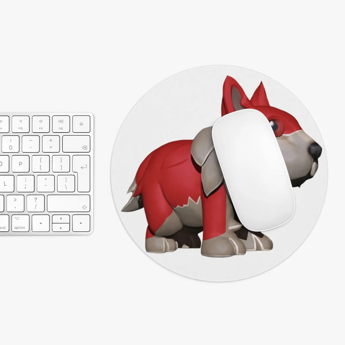 Red Dog Mouse Pad