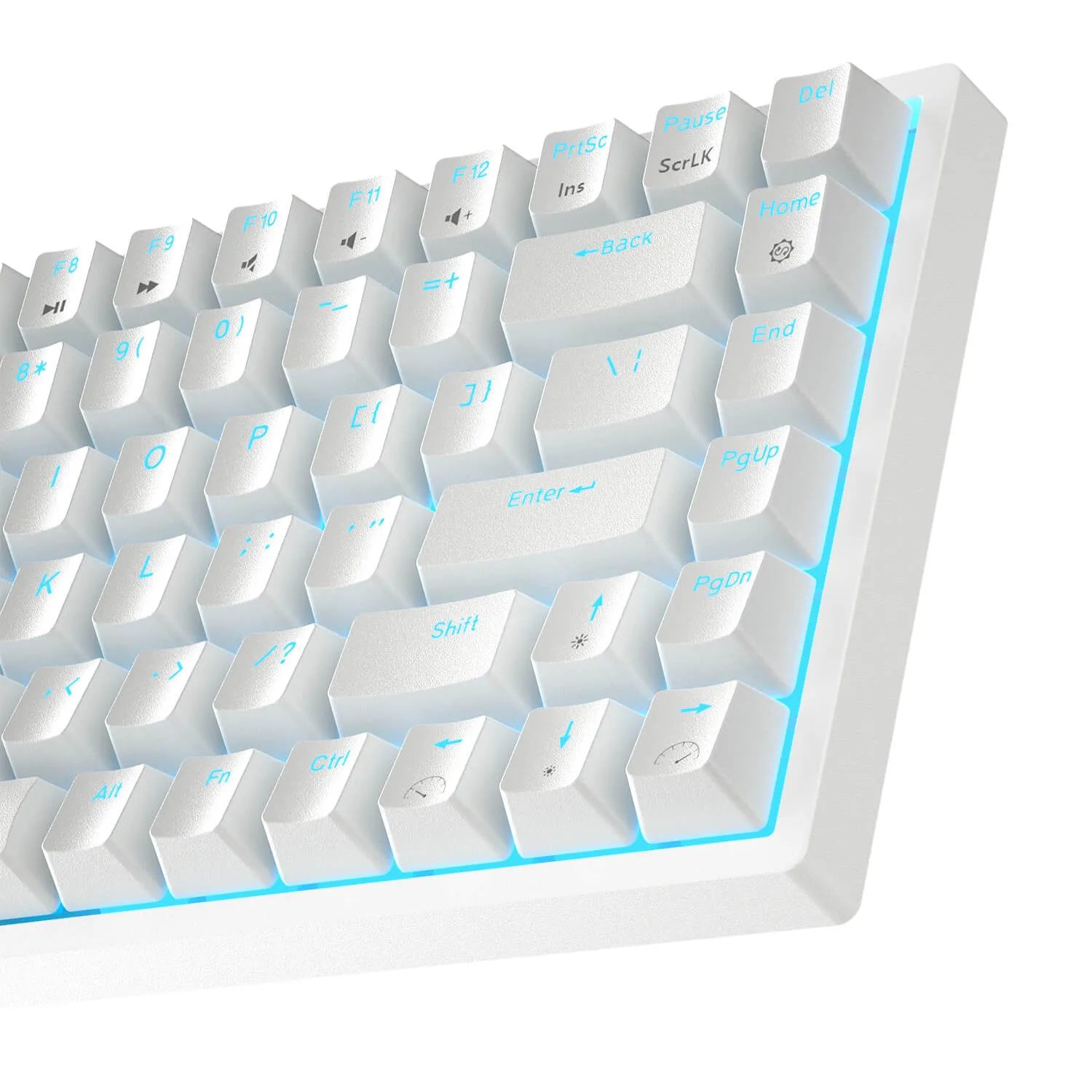 RK84 75% Wireless Mechanical Keyboard, Blue Backlit (Open-Box)