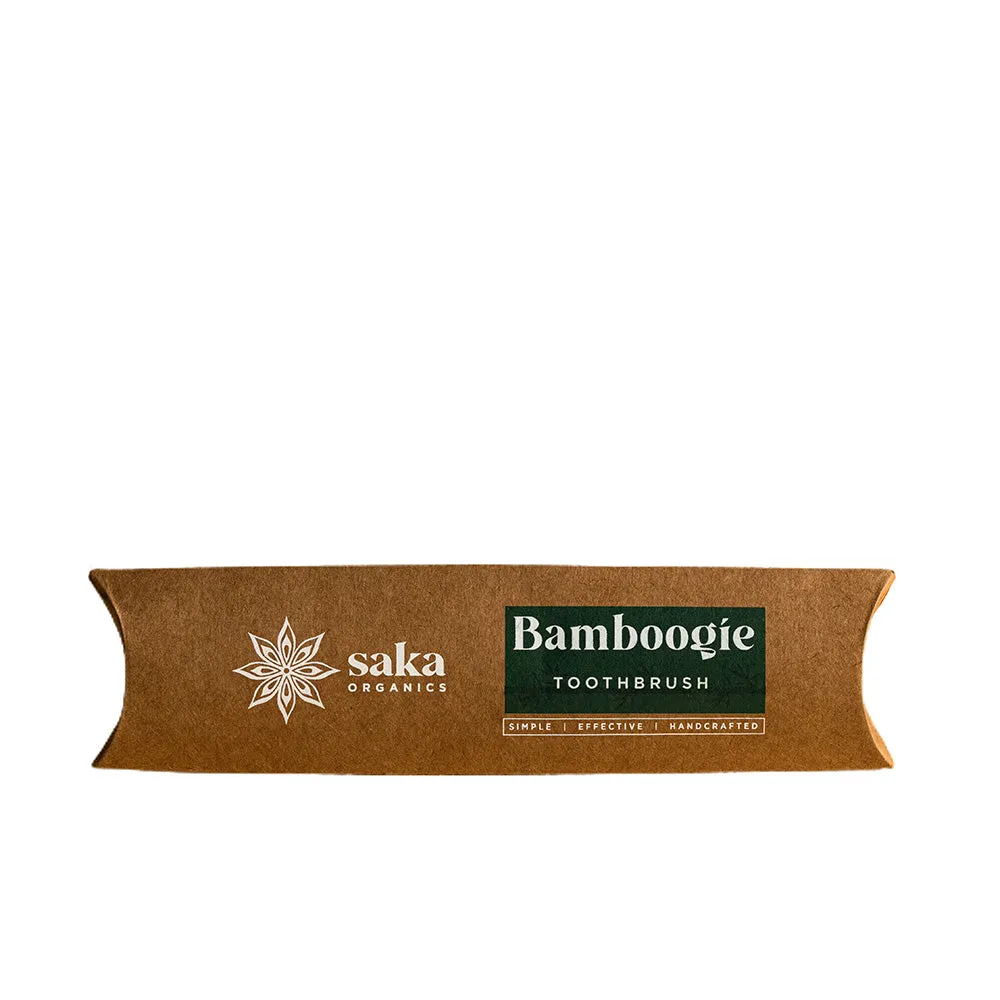 Saka - Bamboogie Toothbrush | Eco-Friendly Bamboo Toothbrush | 1 pc