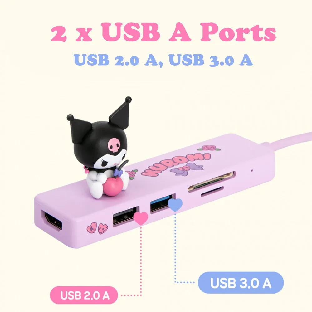 Sanrio Characters Figure USB Hub