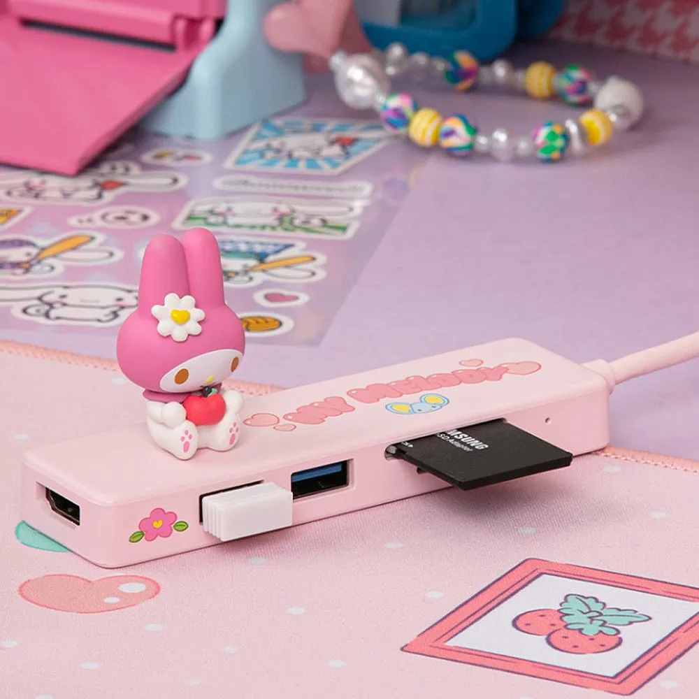 Sanrio Characters Figure USB Hub