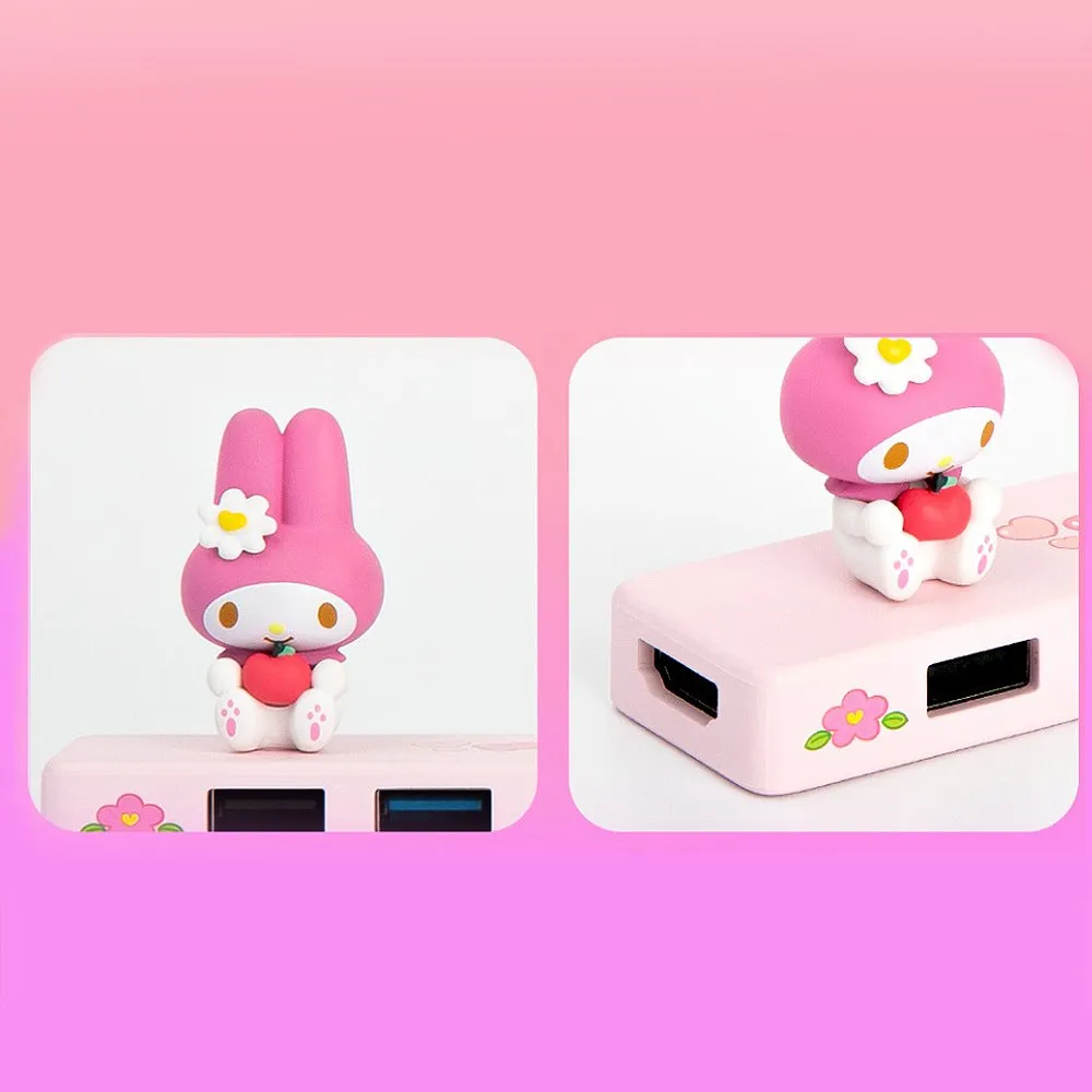 Sanrio Characters Figure USB Hub