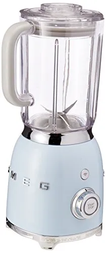 Smeg Countertop, Pastel Blue 50s Style Blender, 48 Ounces