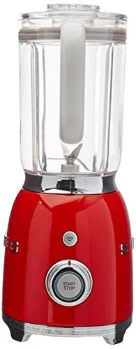 Smeg Countertop, Red 50s Style Blender, 48 Ounces