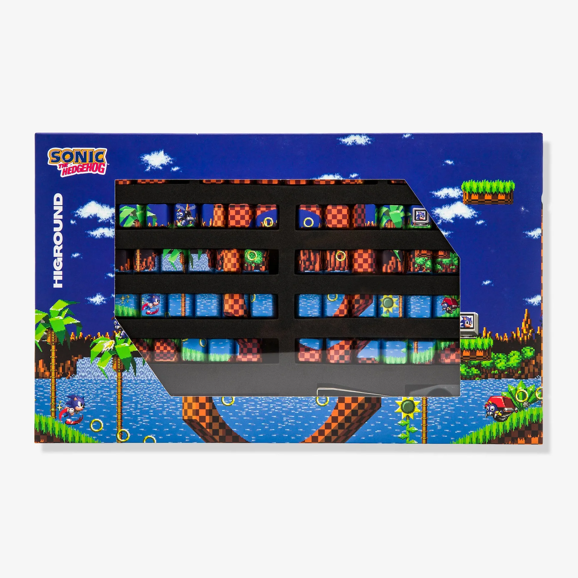 Sonic x Higround Green Hill Zone 68 Keycap set - 65% Size