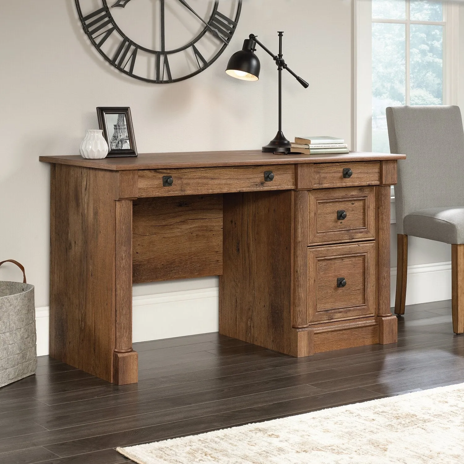 Souris Desk - Vintage Oak