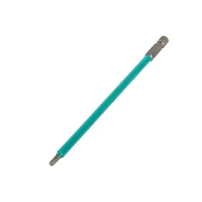 Square Driver Bits - No. 1, 1/4'' Shank, 6'' Long