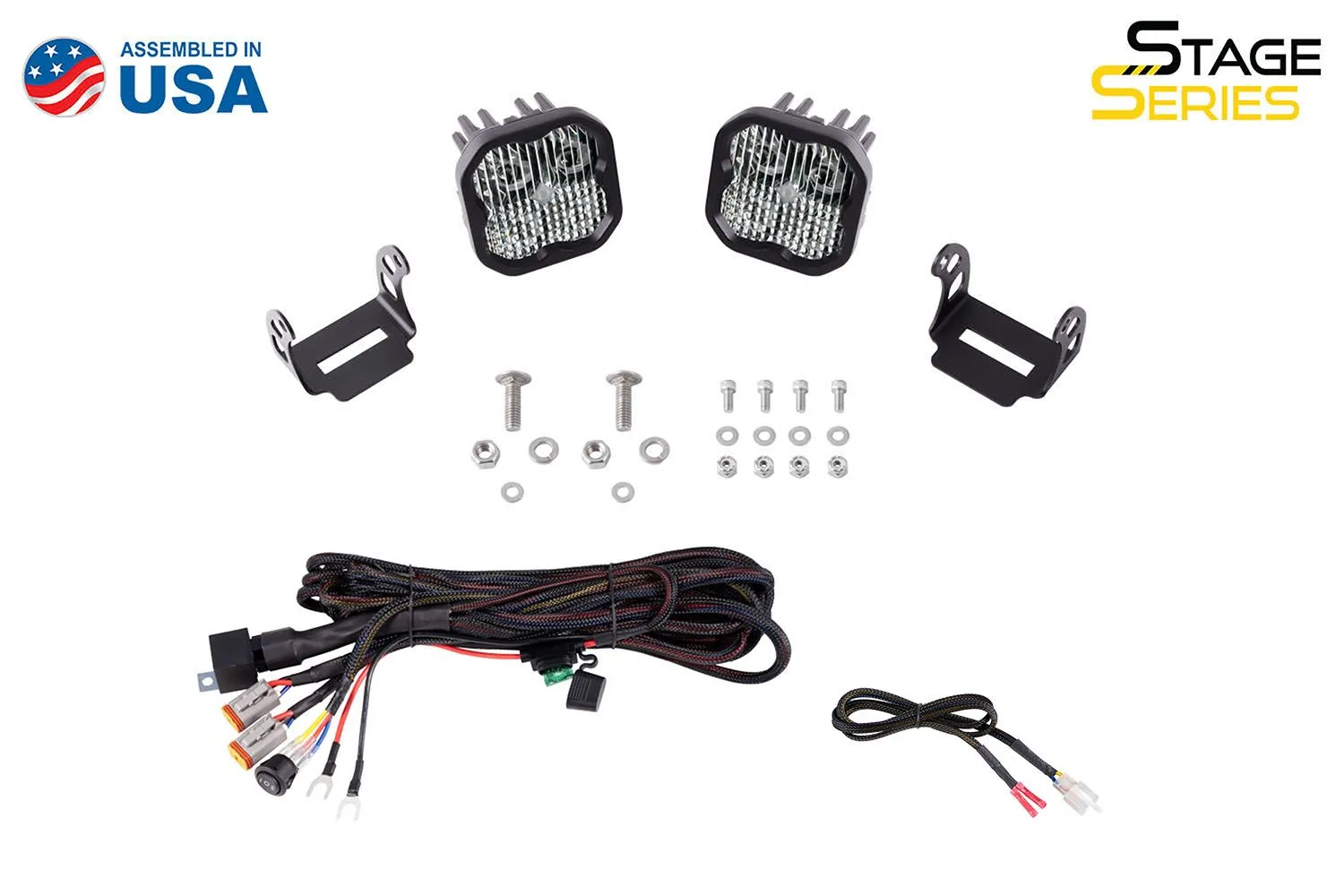 SS3 Backlit Ditch Light Kit for 2021-2023 Ford Bronco