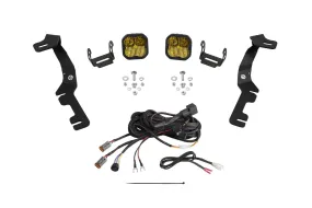 Stage Series Ditch Light Kit for 2019-Present Ram, SS3 Sport Yellow Combo Diode Dynamics