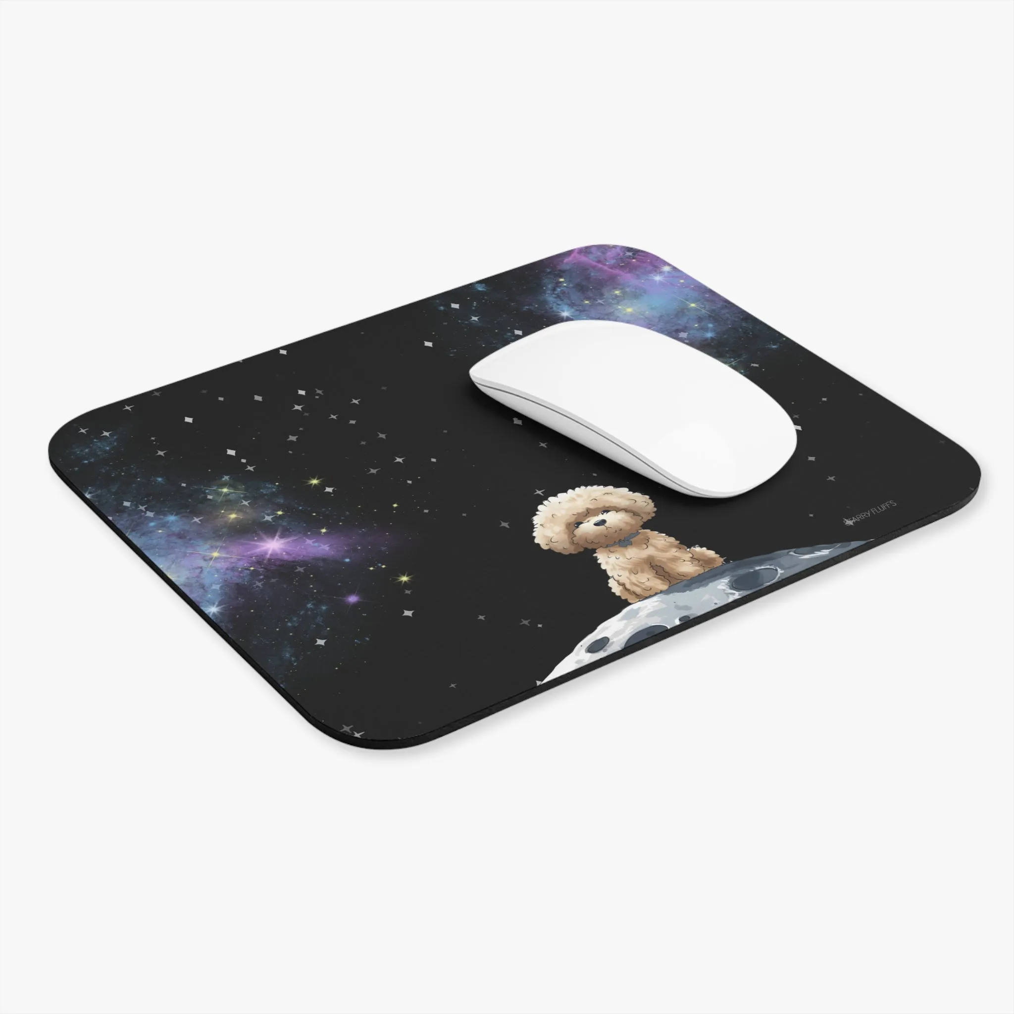 Starry Fluff's - Pookie Galaxy Mouse Pad