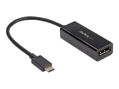 Startech.Com 8K Usb C To Displayport Adapter - Usb Type C To Dp 1.4 Alt Mode Video Converter - 8K/5K/4K Hbr3 Usb C To Di