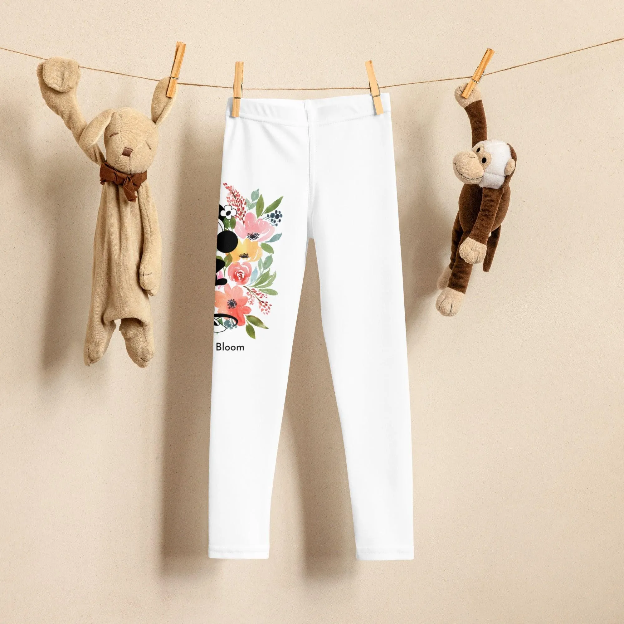 Steamboat Willie - Bloom - Kid's Leggings