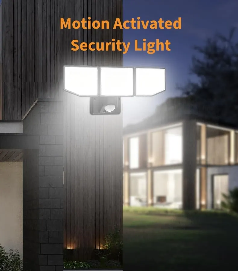 TaoTronics Motion Sensor Outdoor Lights 002, 38W 8000LM LED Security Lights