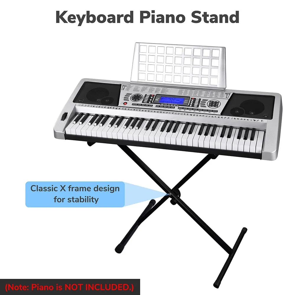 TheLAShop Musical Keyboard Stand Adjustable X-Style