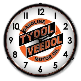 Tydol Veedol Backlit LED Clock