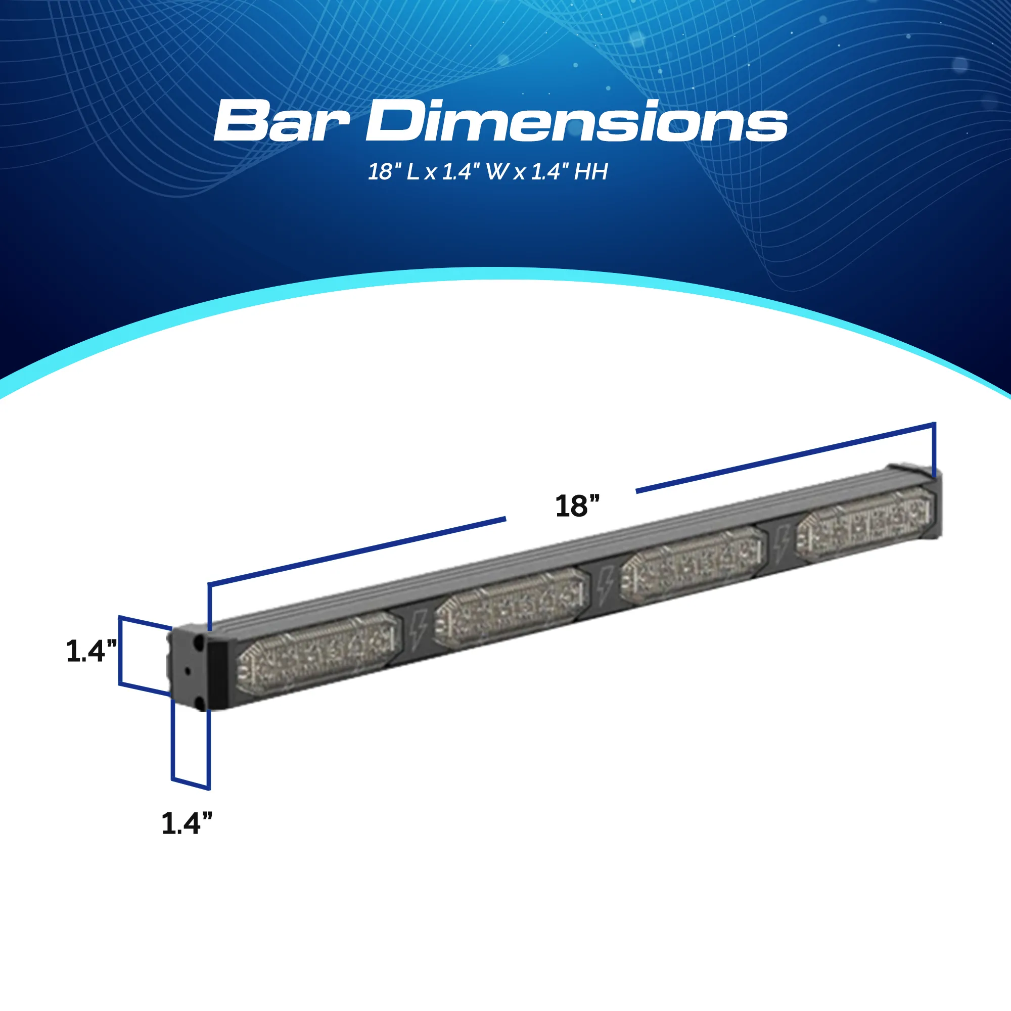 UBL U-Lite 400 Dual Color Stick Light