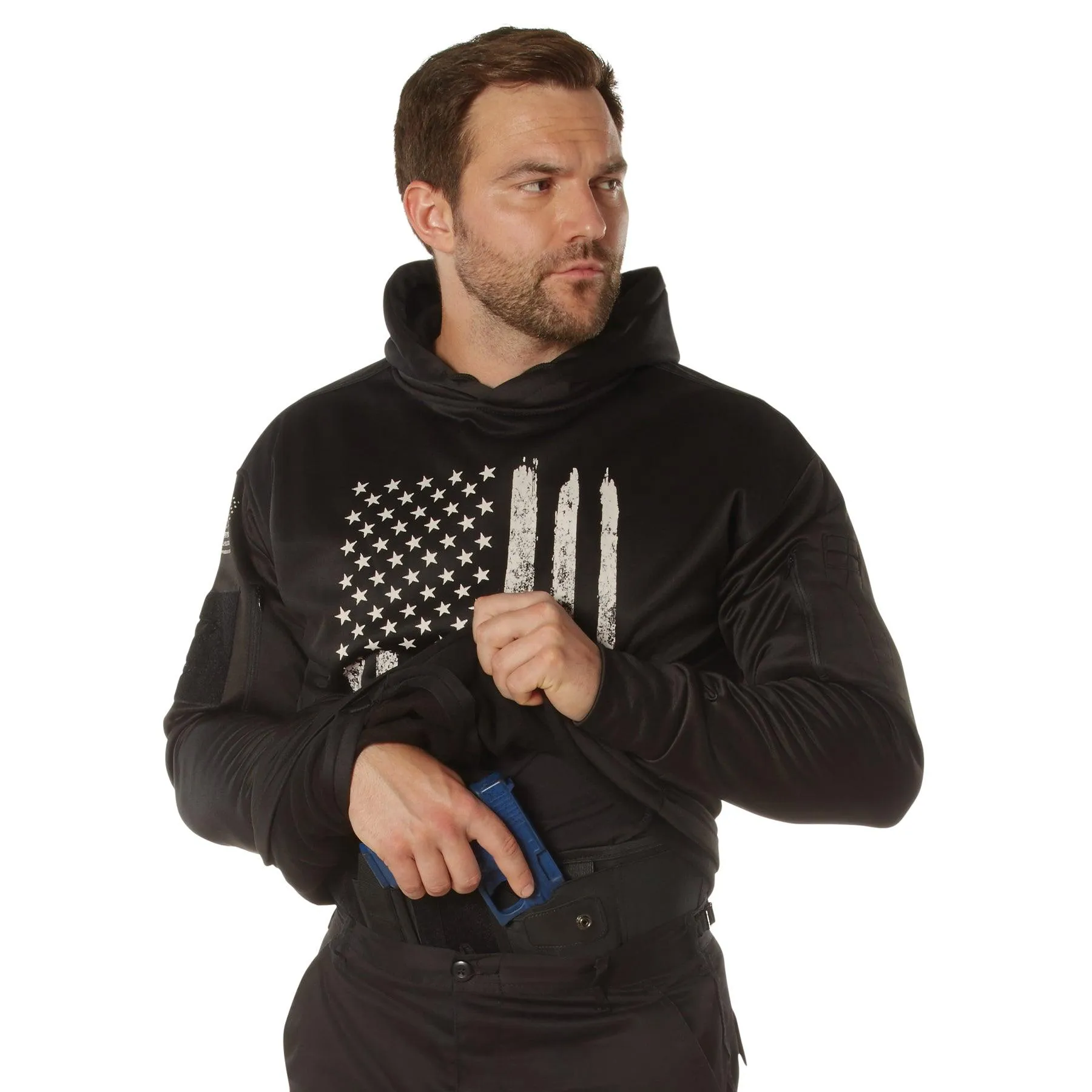 U.S. Flag Concealed Carry Hoodie