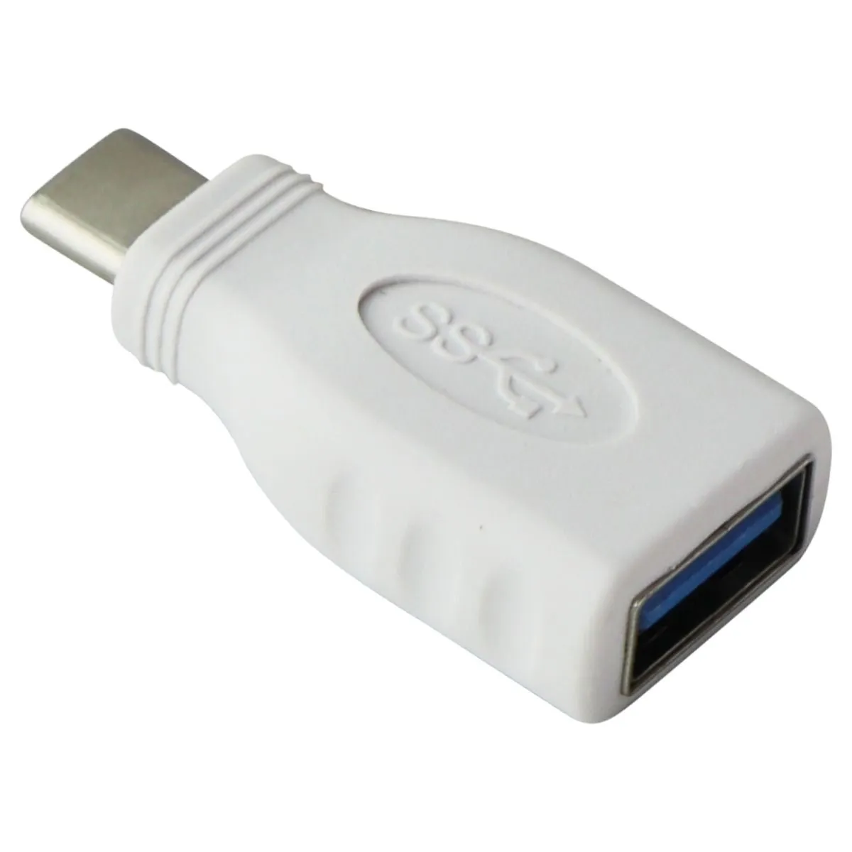 USB 3.0 to USB-C Original SS Adapter from Google Titan Security Key - White OEM