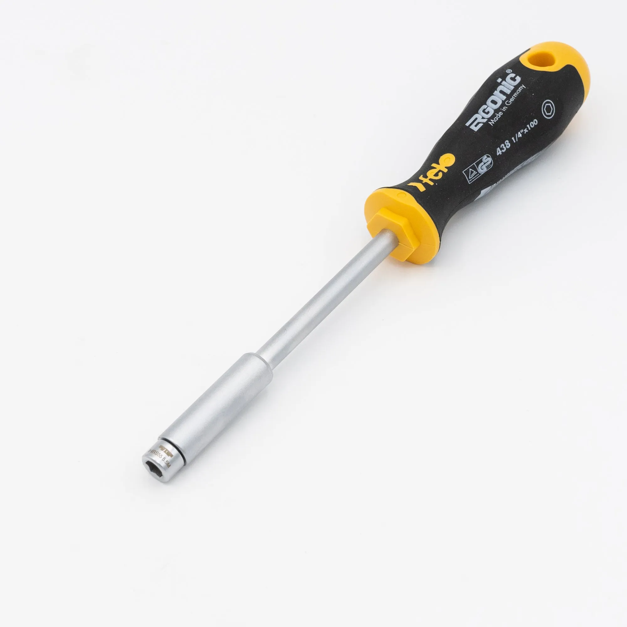 Vim Tools HBS6 Metric 6mm Low Profile Bit Socket, 1/4" Hex Drive