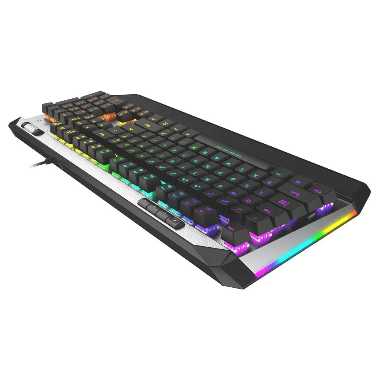 Viper Gaming V765 Mechanical RGB Keyboard with Wrist Rest Wired