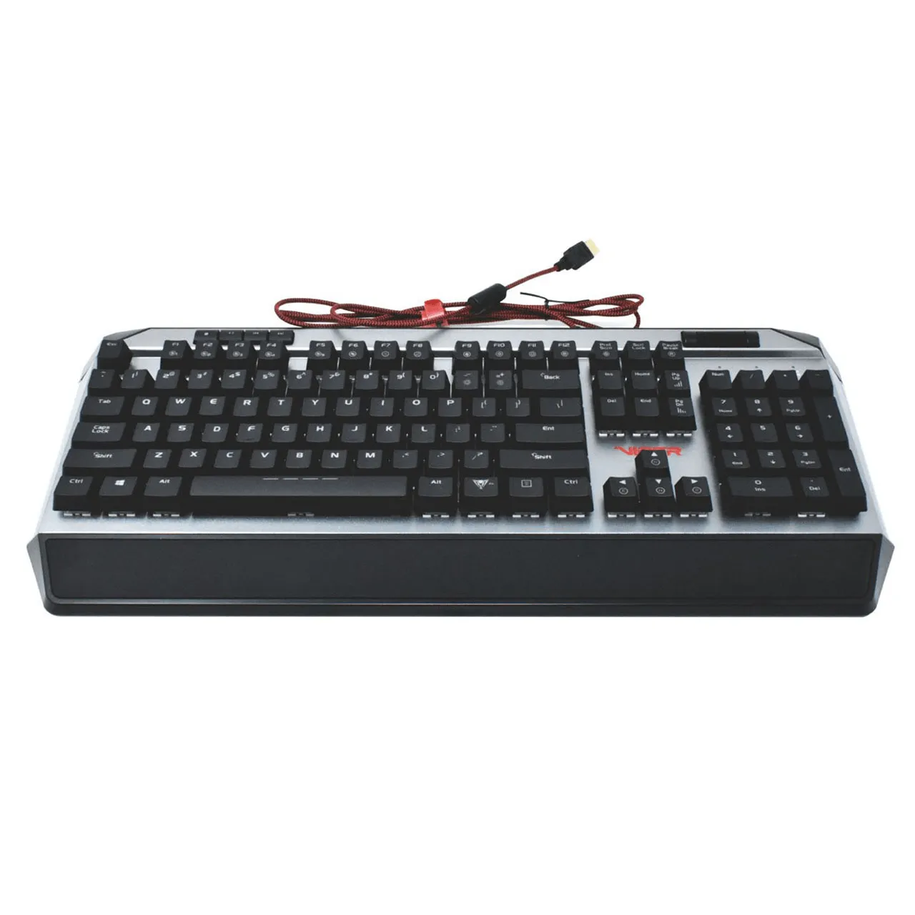 Viper Gaming V765 Mechanical RGB Keyboard with Wrist Rest Wired