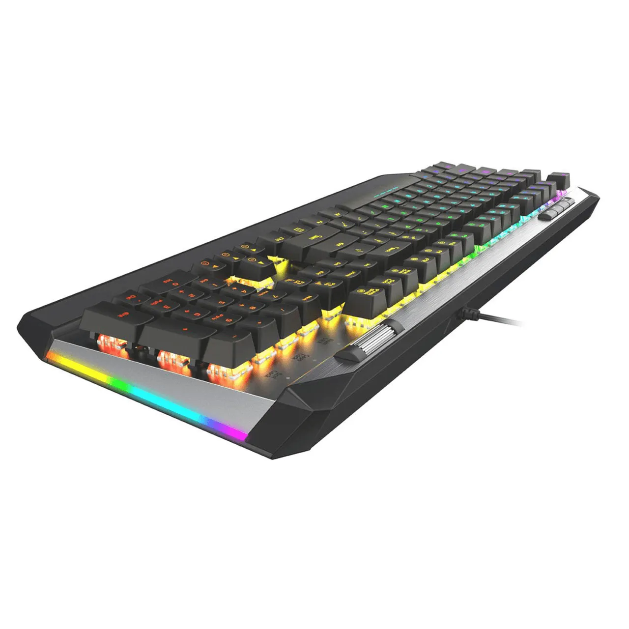 Viper Gaming V765 Mechanical RGB Keyboard with Wrist Rest Wired