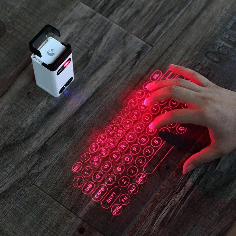 Virtual Keyboard Bluetooth Wireless Touch Keyboard Mobile