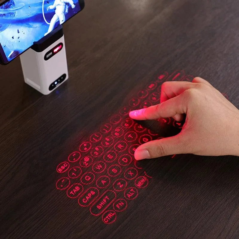 Virtual Keyboard Bluetooth Wireless Touch Keyboard Mobile